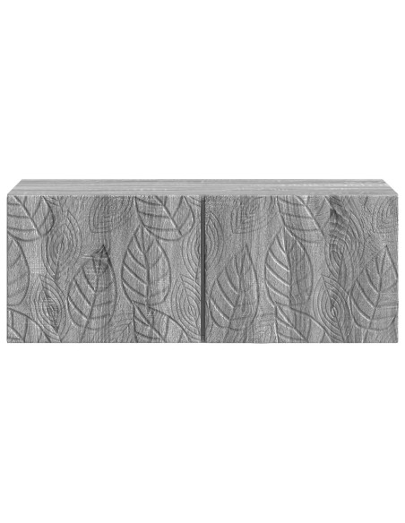 Mobile Porta TV da Muro 98 x 41 x 30 cm Sonoma grigio