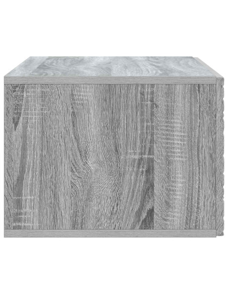 Mobile Porta TV da Muro 98 x 41 x 30 cm Sonoma grigio