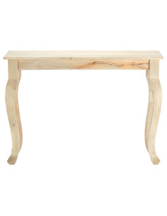 Consolle 110x35x77 cm in Legno Massello di Mango