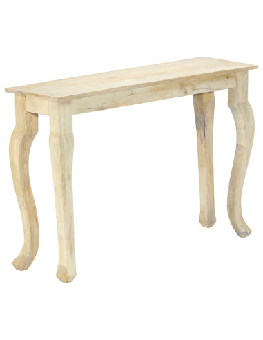 Consolle 110x35x77 cm in Legno Massello di Mango