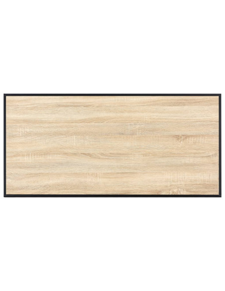 Tavolo da Pranzo Rovere 120x60x75 cm in MDF