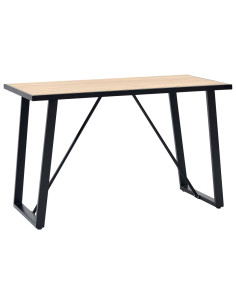 Tavolo da Pranzo Rovere 120x60x75 cm in MDF 2
