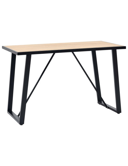 Tavolo da Pranzo Rovere 120x60x75 cm in MDF