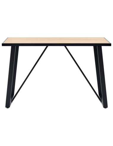 Tavolo da Pranzo Rovere 120x60x75 cm in MDF