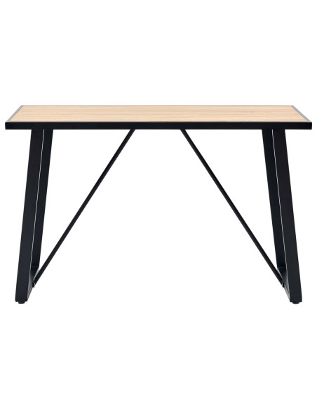 Tavolo da Pranzo Rovere 120x60x75 cm in MDF