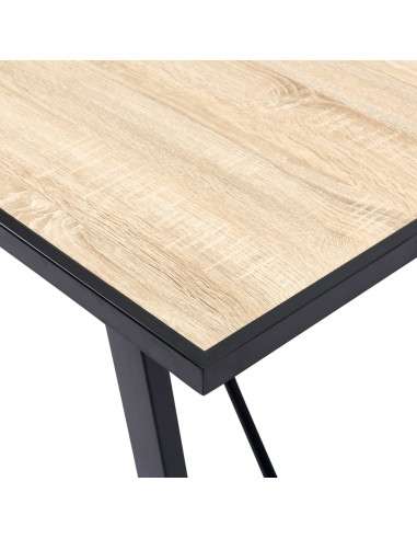Tavolo da Pranzo Rovere 120x60x75 cm in MDF