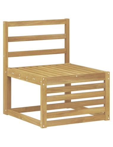 Set di divani da esterno 6 pcs Bianco 59 x 59 x 37 cm