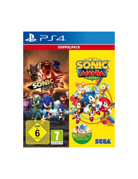 PS4 Sonic Mania Plus & Sonic Forces (Double Pack) EU