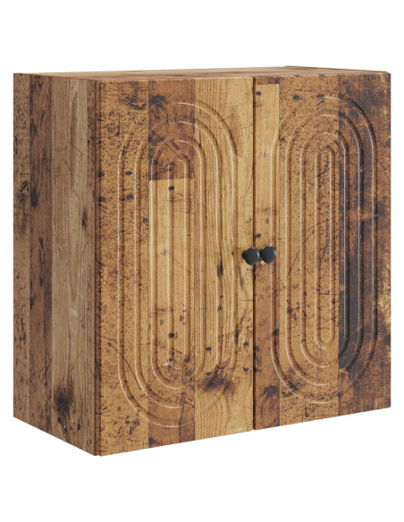 Mobiletto a muro Legno antico 59 x 31 x 60 cm