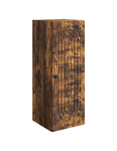 Mobiletto a muro Rovere Fumo 33 x 34,5 x 90 cm