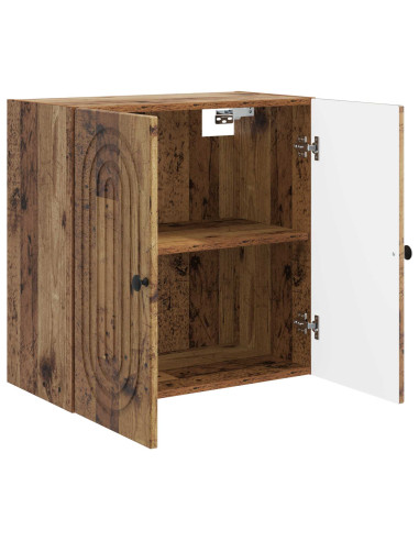 Mobiletto a muro Legno antico 59 x 31 x 60 cm