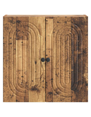Mobiletto a muro Legno antico 59 x 31 x 60 cm