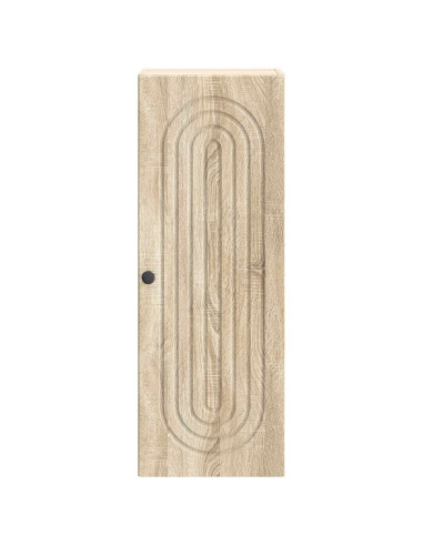 Mobiletto a muro Rovere Sonoma 33 x 34,5 x 90 cm