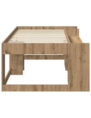 Telaio del letto con storage Rovere Artigianale 90 x 200 cm