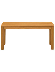 Panchina da pranzo 95 x 32 x 45 cm Legno di Quercia Massello 2