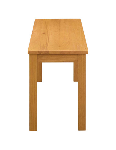 Panchina da pranzo 95 x 32 x 45 cm Legno di Quercia Massello