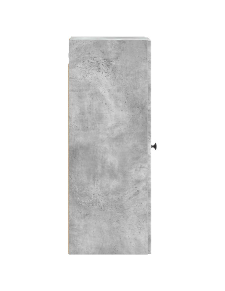 Mobiletto a muro Grigio Cemento 33 x 34,5 x 90 cm