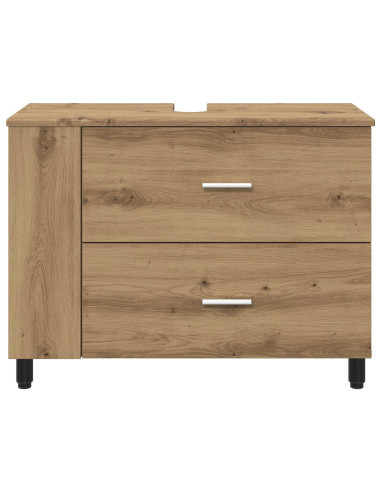 Mobiletto da bagno Rovere Artigianale 80 x 35 x 60 cm