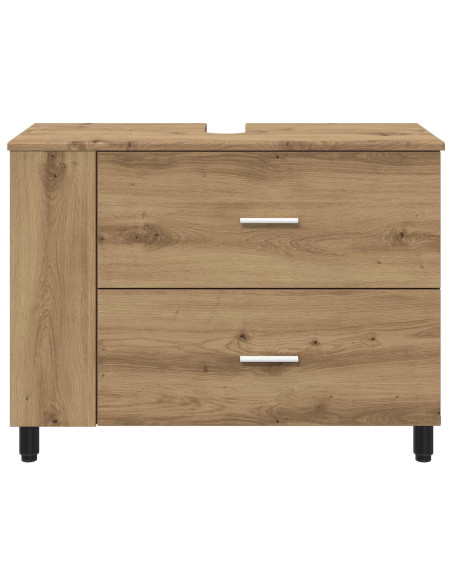 Mobiletto da bagno Rovere Artigianale 80 x 35 x 60 cm