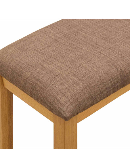 Panchina da pranzo 95 x 32 x 45 cm Legno di Quercia Massello