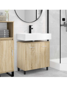 Mobiletto da bagno Rovere Sonoma 60 x 35 x 60 cm