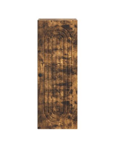 Mobiletto a muro Rovere Fumo 33 x 34,5 x 90 cm