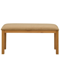 Panchina da pranzo 95 x 32 x 45 cm Legno di Quercia Massello 2
