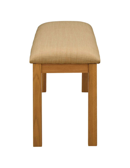 Panchina da pranzo 95 x 32 x 45 cm Legno di Quercia Massello