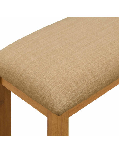 Panchina da pranzo 95 x 32 x 45 cm Legno di Quercia Massello