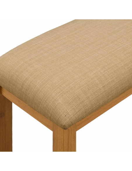 Panchina da pranzo 95 x 32 x 45 cm Legno di Quercia Massello