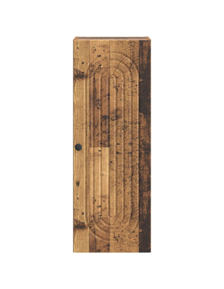 Mobiletto a muro Legno antico 33 x 34,5 x 90 cm