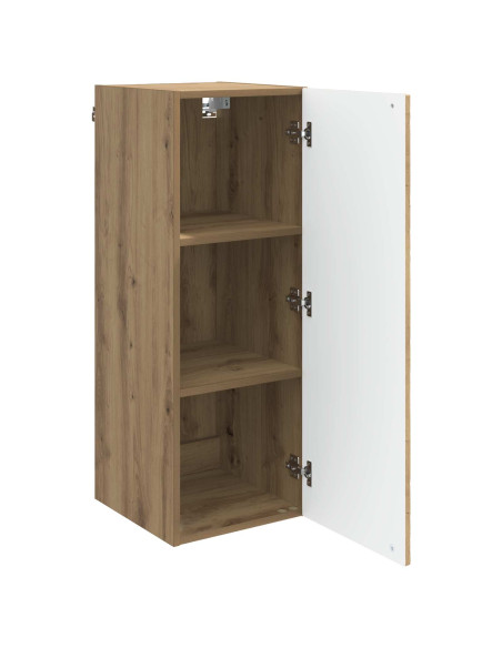 Mobiletto a muro Rovere Artigianale 33 x 34,5 x 90 cm