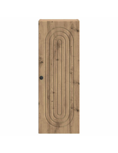 Mobiletto a muro Rovere Artigianale 33 x 34,5 x 90 cm