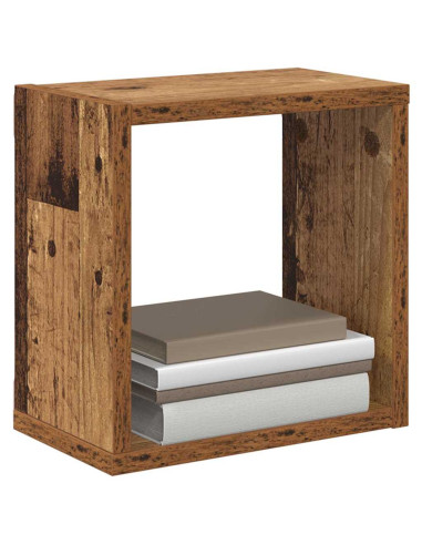 Scaffali da parete 4 pcs Legno vecchio Legno multistrato