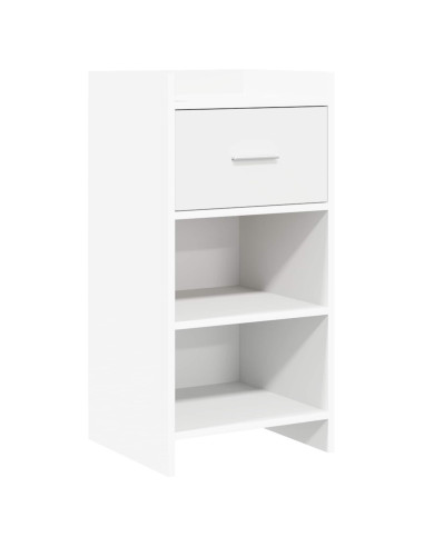 Credenza Bianco 40 x 36 x 80 cm Legno ingegnerizzato