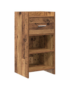 Credenza Legno antico 40 x 36 x 80 cm Legno ingegnerizzato