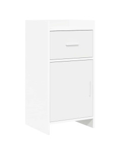 Credenza Bianco 40 x 36 x 80 cm Legno ingegnerizzato
