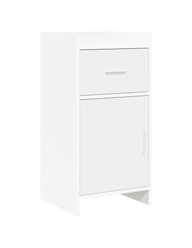 Credenza Bianco 40 x 36 x 80 cm Legno ingegnerizzato