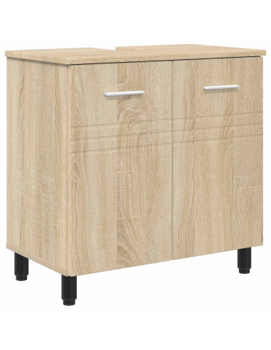 Mobiletto da bagno Rovere Sonoma 60 x 35 x 60 cm