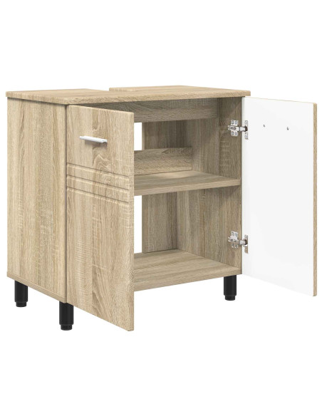 Mobiletto da bagno Rovere Sonoma 60 x 35 x 60 cm