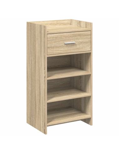 Mobile per scarpe con cassetto Rovere Sonoma 48 x 36 x 92 cm