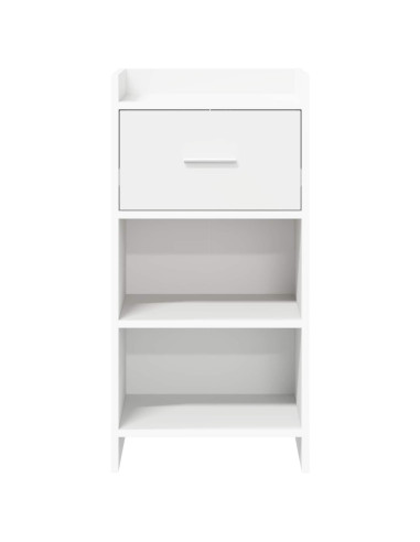 Credenza Bianco 40 x 36 x 80 cm Legno ingegnerizzato