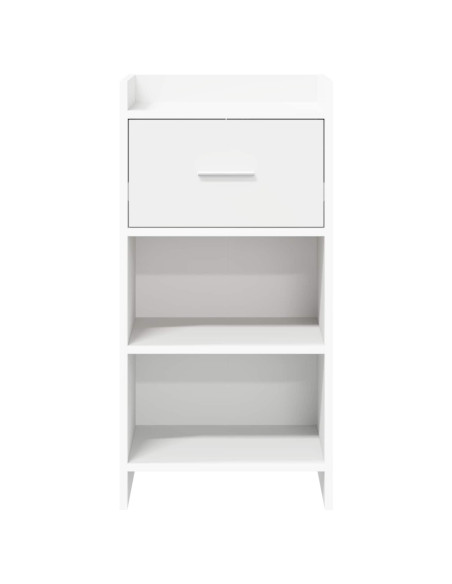 Credenza Bianco 40 x 36 x 80 cm Legno ingegnerizzato