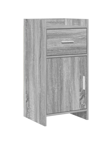 Credenza Sonoma grigio 40 x 36 x 80 cm Legno ingegnerizzato