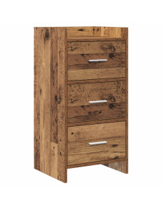 Credenza Legno antico 40 x 36 x 80 cm Legno ingegnerizzato