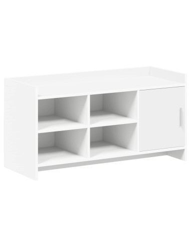 Mobile per scarpe con archiviazione Bianco 100 x 39,5 x 51 cm