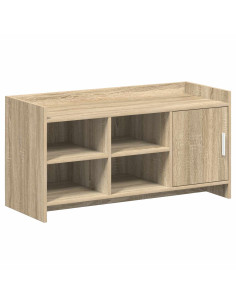 Mobile per scarpe con porta Rovere Sonoma 100 x 39,5 x 51 cm