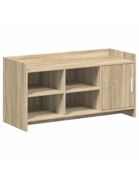 Mobile per scarpe con porta Rovere Sonoma 100 x 39,5 x 51 cm