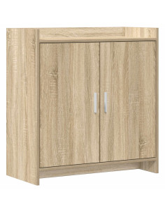 Credenza Rovere Sonoma 72 x 36 x 80 cm Legno ingegnerizzato
