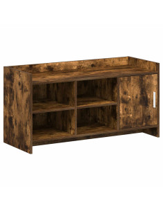 Mobile per scarpe con porta Rovere Fumo 100 x 39,5 x 51 cm